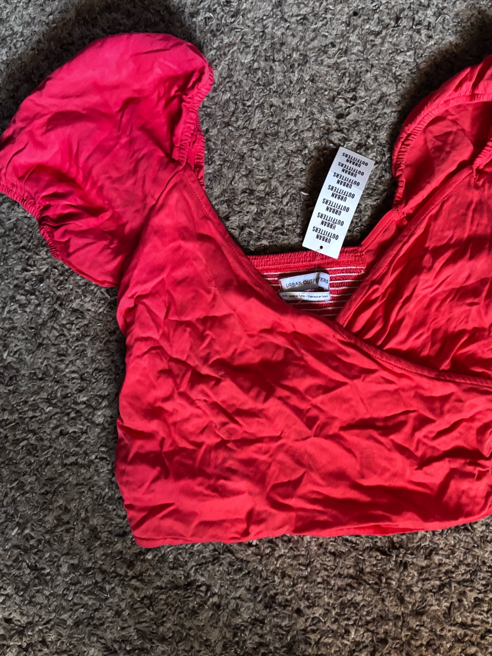 Urban Outfitters Red Sleeveless Tank
